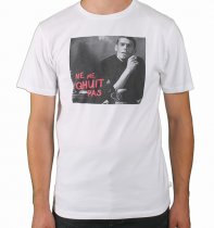 T-shirt Qhuit Ne Me Qhuit Pas Grey