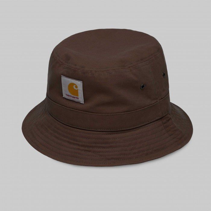 Script Bucket Hat Tamarind/White