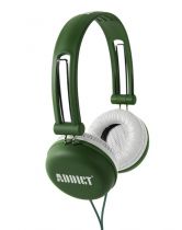 Casque audio Addict Uprock green / white