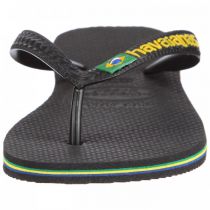 Tongs Havaianas Brasil Logo Black