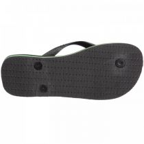 Tongs Havaianas Brasil Logo Black