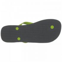 Tongs Havaianas Brasil Logo grey / lime